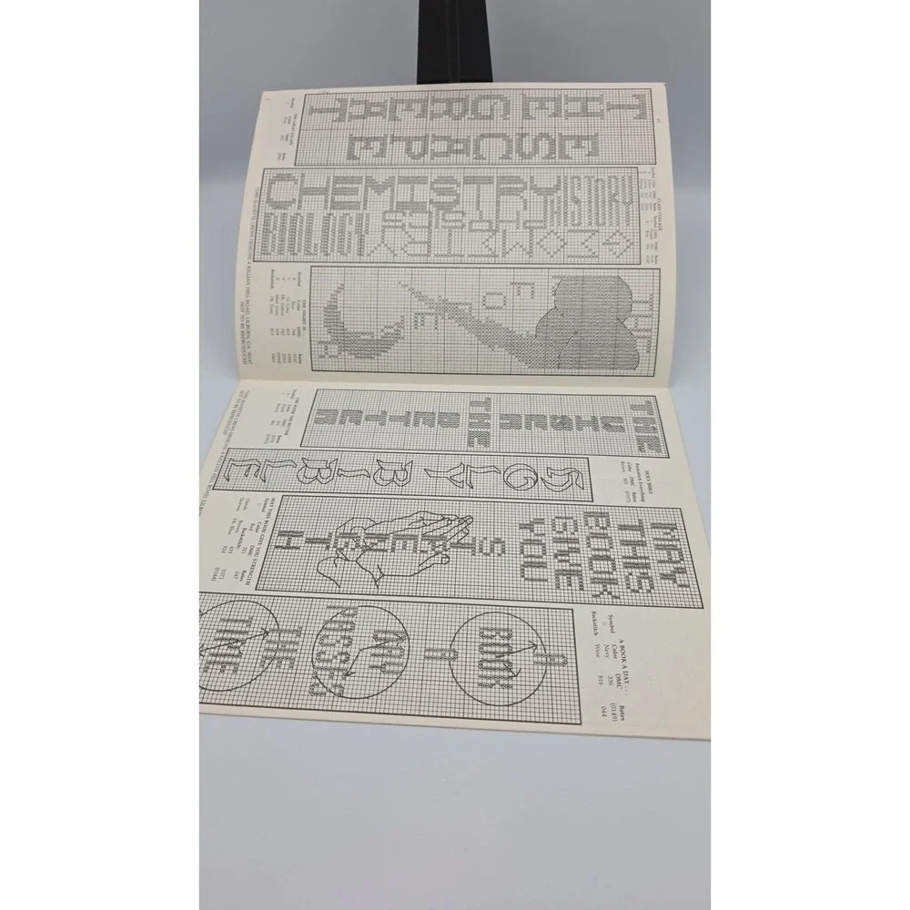 Bookmarks & Covers, Book #32, 1983, Cross Stitch Pattern